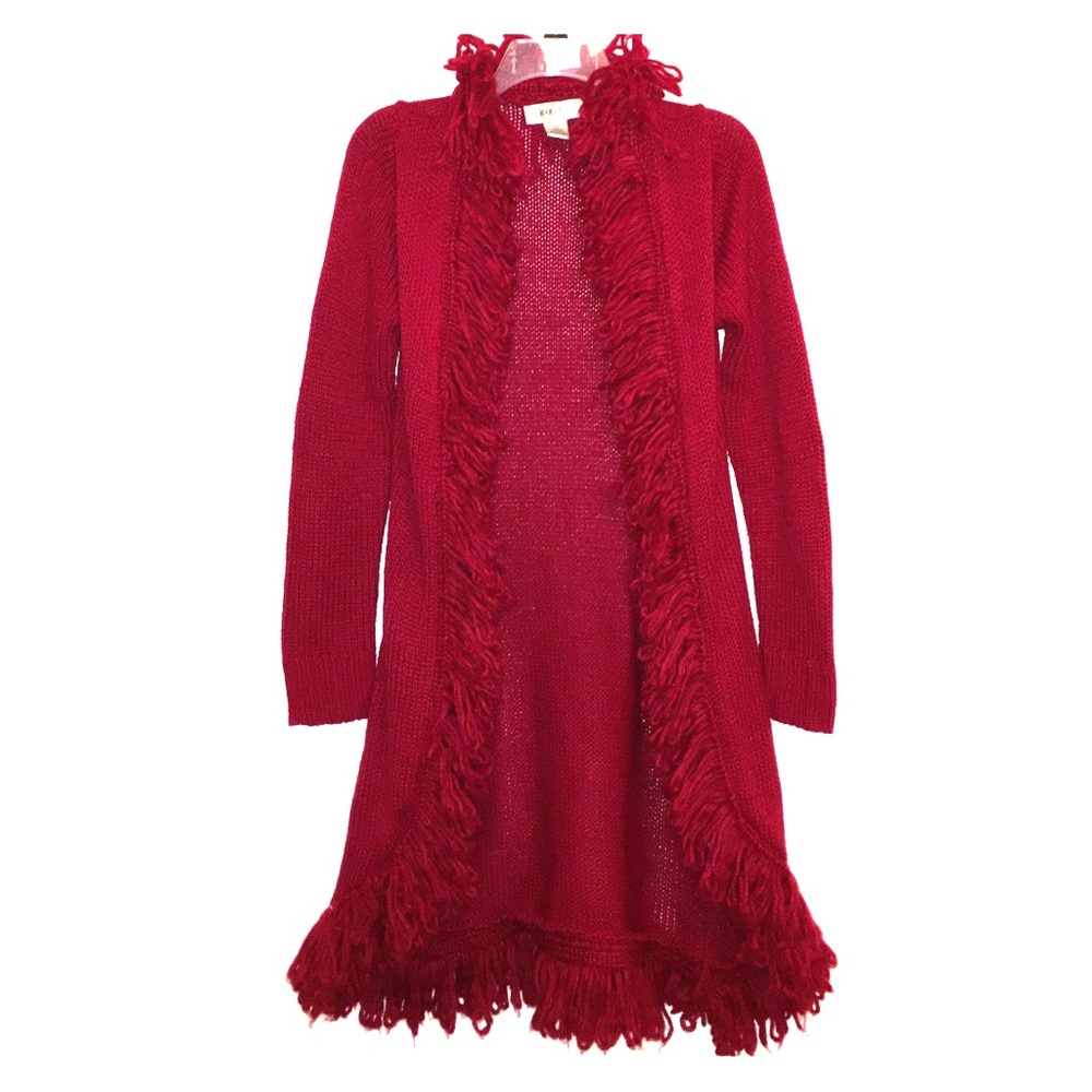 Limited Edition KI Red Sweater Shawl